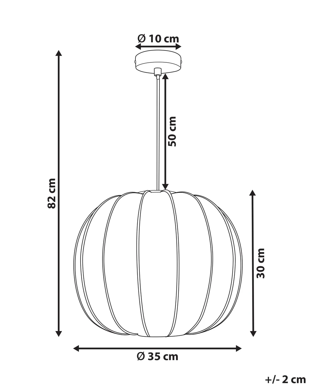 Pendant Lamp MARIETA White_955636