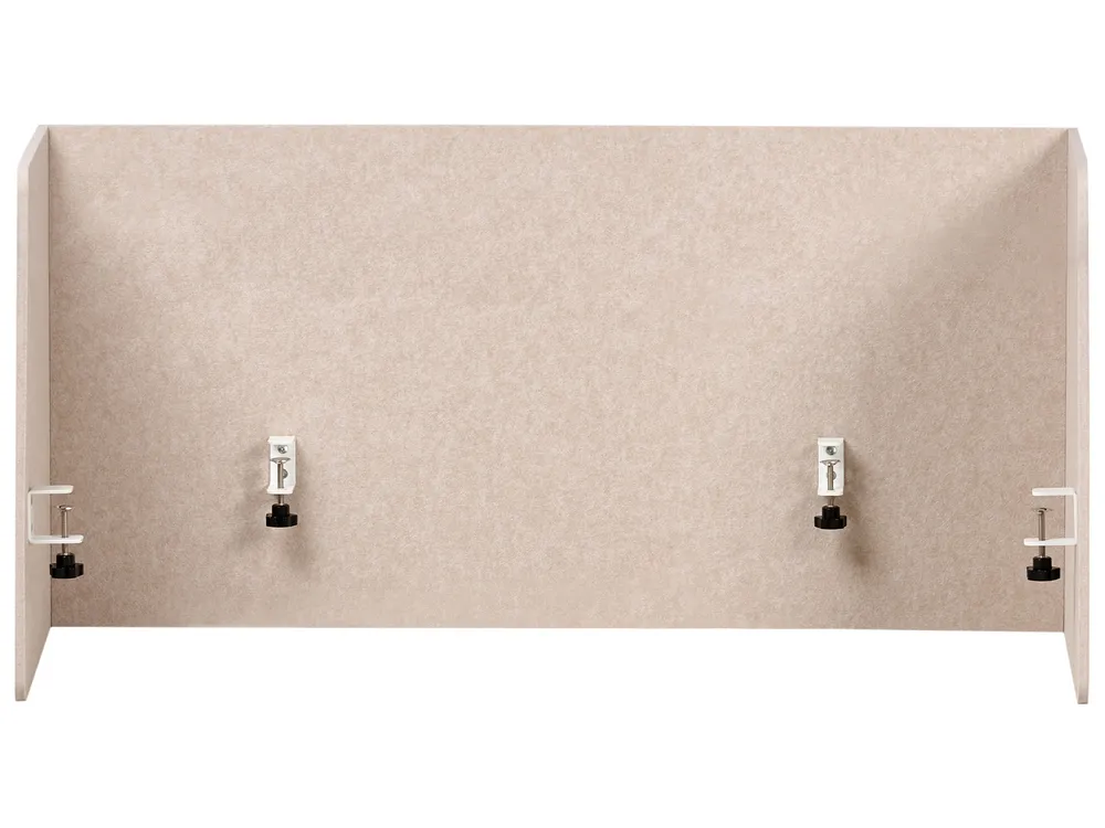 Schreibtischtrennwand SOLOA 210 x 61 cm Beige_1014930