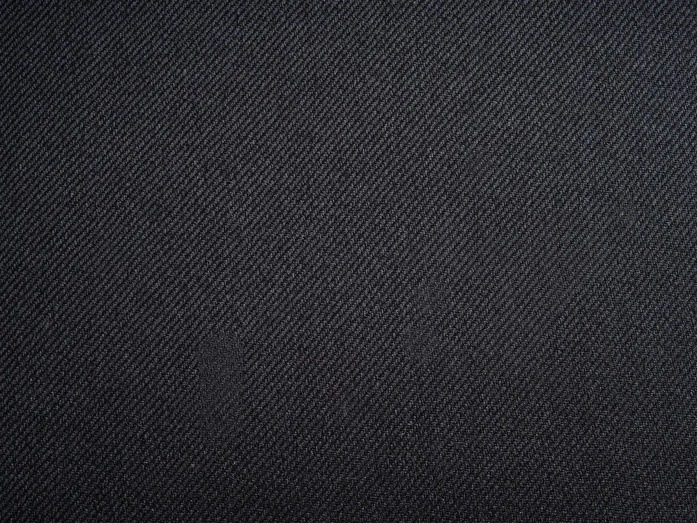 Living Room Set 3 Seater EDLAND with Bench Fabric Black_1040832