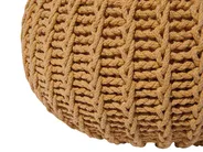 Pouf CONRAD Baumwolle Senfgelb_813955
