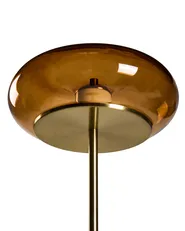 LED Stehlampe NITH mit Dimmer Glas Braun_1102749
