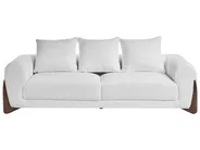 Sofa 3 Seater VINLIDEN Boucle White_1048365