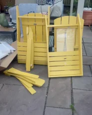 Gartenstuhl ADIRONDACK Gelb_1036486