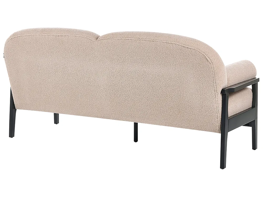 Bank 3-zits PILARNE Bouclé Beige_1159357