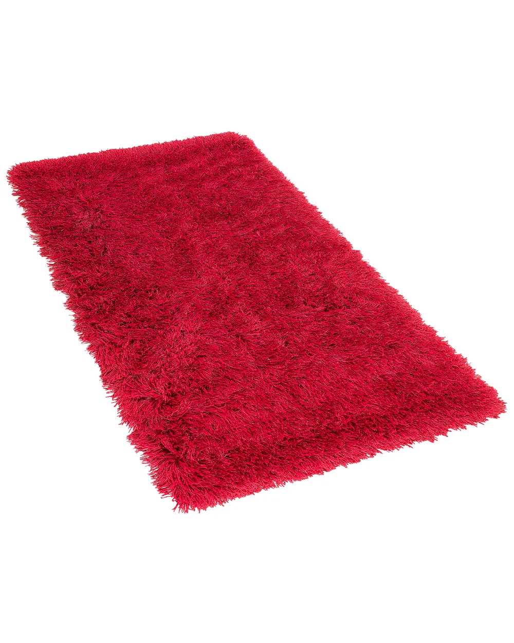 Tapis à poils longs CIDE Rouge 80 x 150 cm_805900
