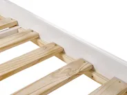 Ausziehbett Kiefernholz PETIVILLE 90 x 200 cm Weiß_939677