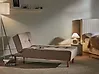 Chaiselongue ALSTEN Stoff Beige