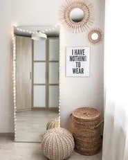 Pouffe CONRAD Cotton Beige_722538