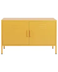 Büroschrank URIA Metall Gelb_826162