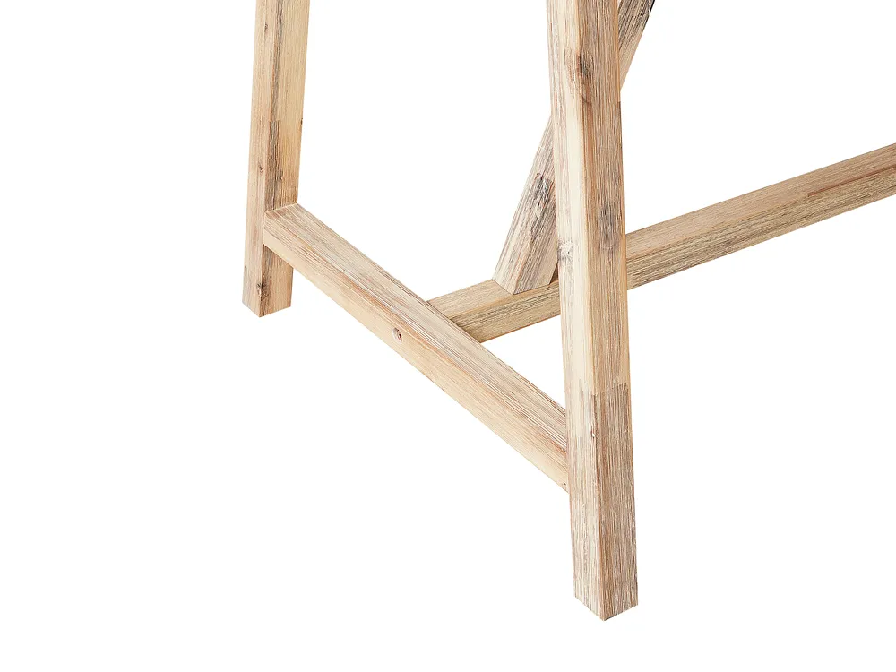 Garten Bartisch TALAMONE 140 cm 70 cm Grau_932217