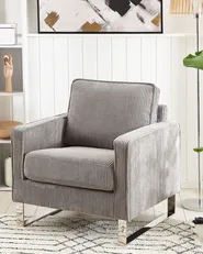 Armchair VIND Corduroy Light Grey_791757
