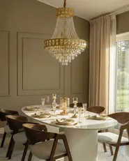 Kronleuchter MEKI Kristall Gold_1044213