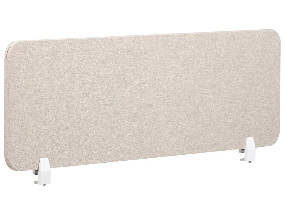 Schreibtischtrennwand beige verschiedene Größen WALLY