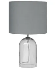 Table Lamp DEVOLL Glass Grey_741408