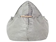 Navlaka za vreću za sjedenje DROP 63 cm 75 cm Sivi_1169267