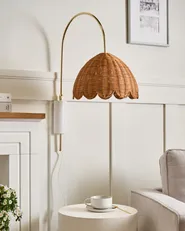 Wall Lamp VALUKKAI Rattan Natural_1002959