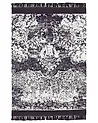Teppich AKARSU Violett 160 x 230 cm Viskose