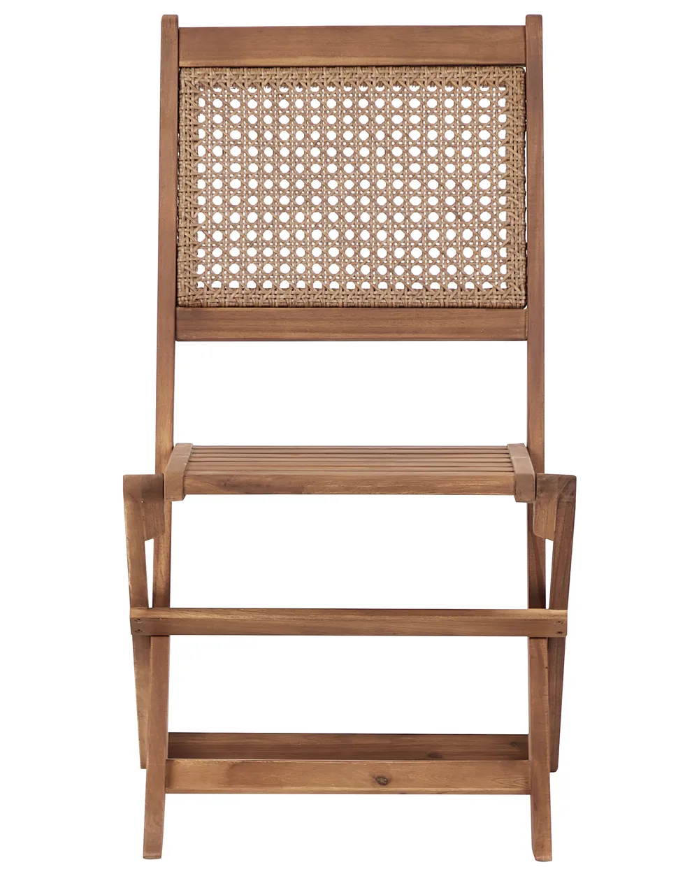 Gartenstuhl 4er Set PARAGGI zertifiziertes Akazienholz Dunkelbraun_928462