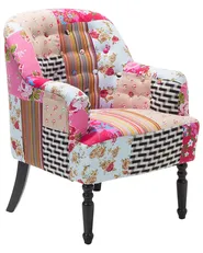 Sessel MANDAL Stoff Rosa_245867