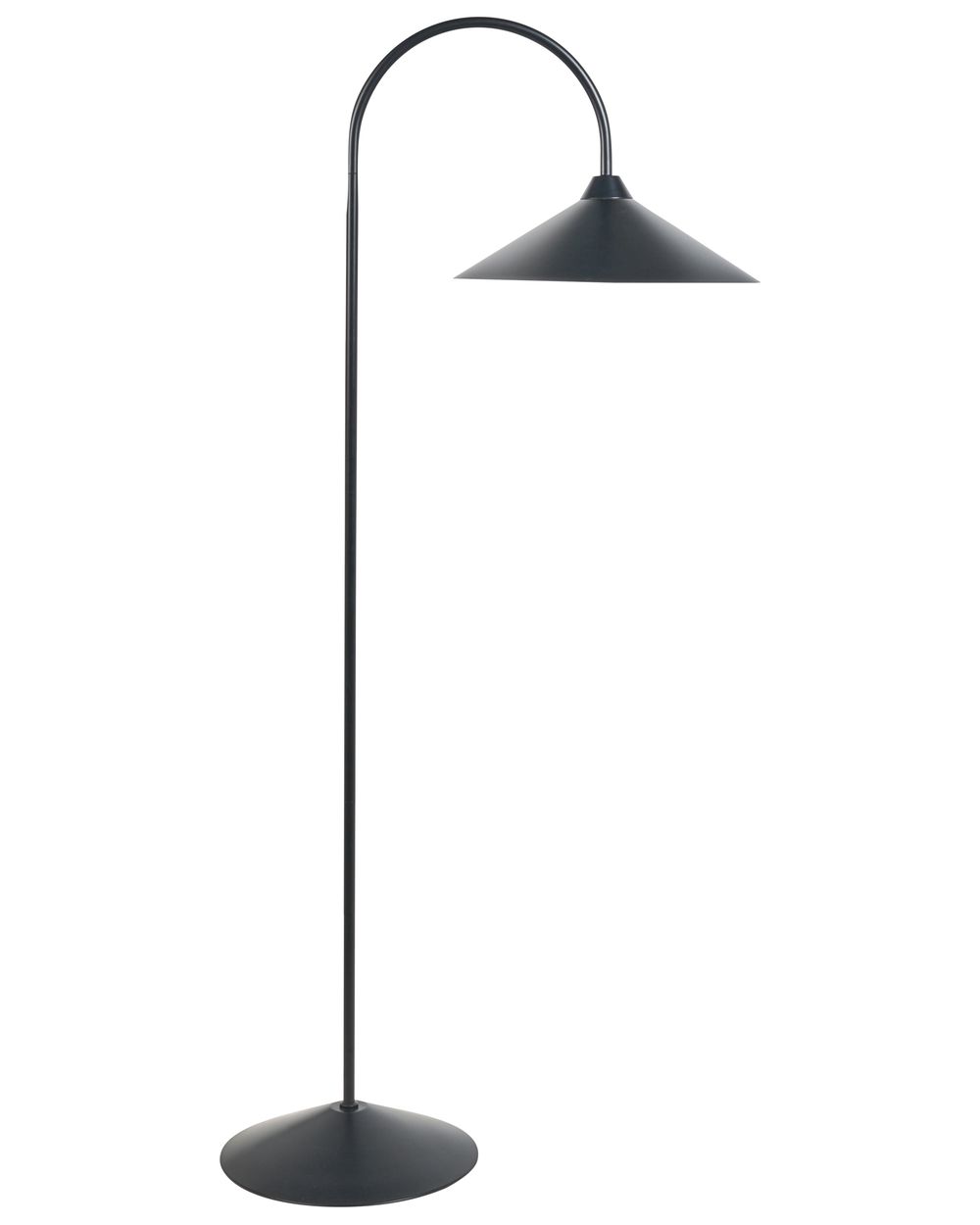 Stehlampe SAVEGRE Metall Schwarz