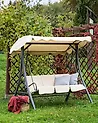 Patio Swing GARBO Metal Beige