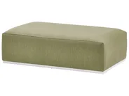 Gartensofa mit Ottomane 7-Sitzer BATTIFOLLO modular Olivgrün_933609
