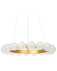 Hängeleuchte GEORGES Metall Gold_872851