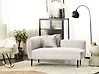 Linksseitige Chaiselongue CHEVANNES Bouclé Hellbeige