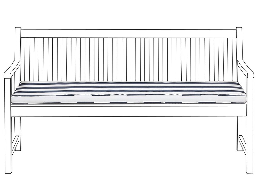 Bankauflage VIVARA 152 x 54 cm Marineblau