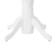 Ausziehbarer Esstisch AKRON Weiß 106/150 cm 106 cm_927590