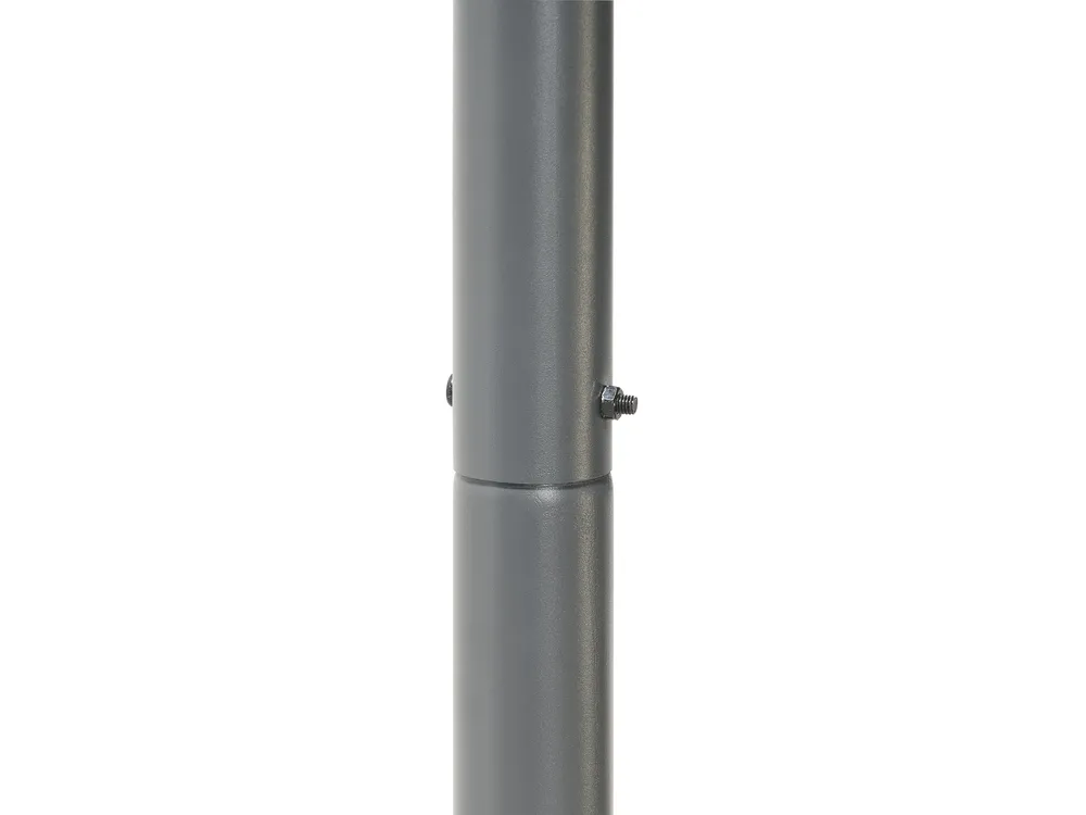 Pavillon VIMINO 282 cm 294 cm Metall Dunkelgrau_957633