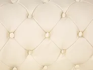 Sofa 3 Seater CHESTERFIELD Leather Light Beige_539765
