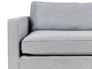Sofa 3 Seater VINSTRA Fabric Grey_929419