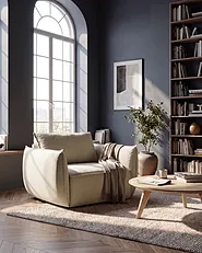 Sessel KUNES Stoff Beige_1150960