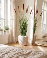 Kunstpflanze BULRUSH 135 cm Grün_1103916