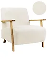 Sessel LESJA Bouclé Hellbeige