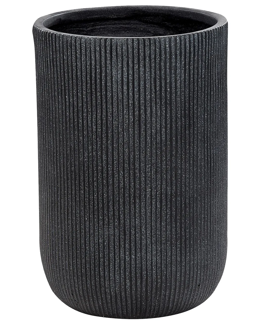 Blumenkübel EANTIO 37 cm Schwarz