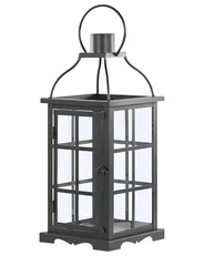 Laterne CLARA 42 cm Metall Schwarz_817912