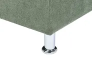 Sofa 3-Sitzer FLORO Chenillegewebe Hellgrün_916624