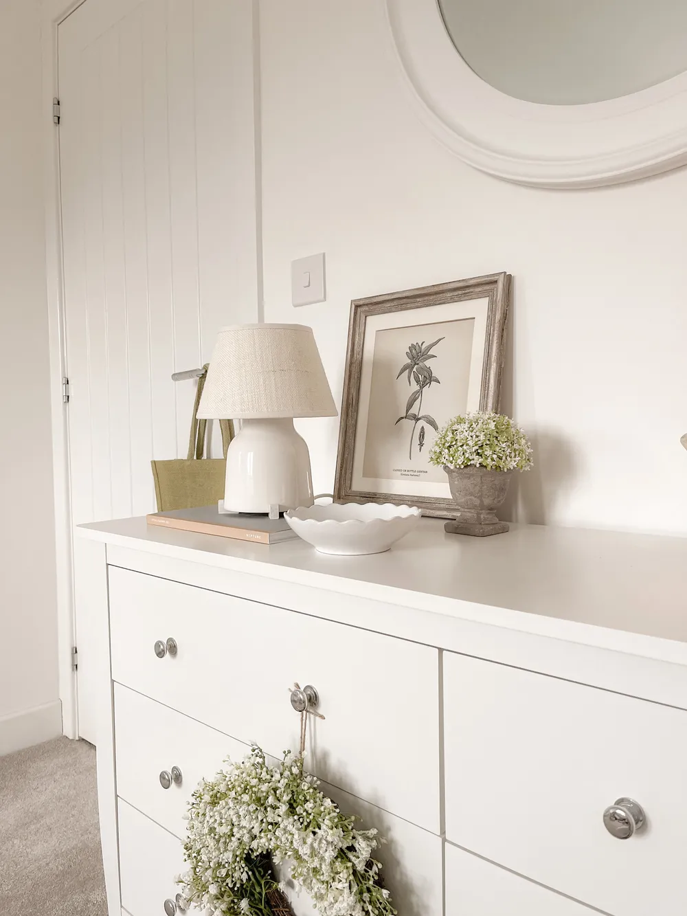 6 Drawer Chest WINCHESTER White_826393