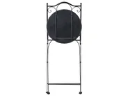 Bistro Set CIVATE Metall Schwarz_1066044