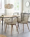 Esszimmerstuhl 2er Set NASHUA Beige