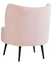 Sessel OTSBY Bouclé Pastellrosa_966583