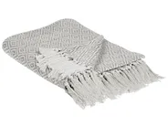 Kuscheldecke MITYAL Baumwolle 125 x 150 cm Taupe_861247