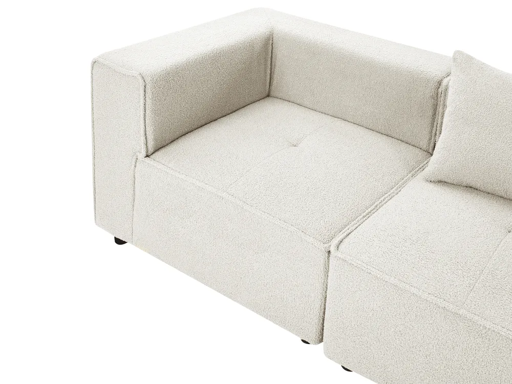 Modular Sofa 2 Seater AXEBO Boucle Off-White_1075465