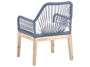 Gartenmöbel Set 6-Sitzer OLBIA Marineblau_1073619