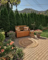 Gartenbank SOVANA 120 cm mit Stauraum Akazienholz Braun_828690