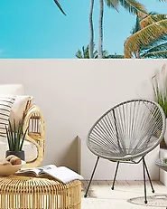 Gartenstuhl ACAPULCO II Polyrattan Dunkelgrau_1177409