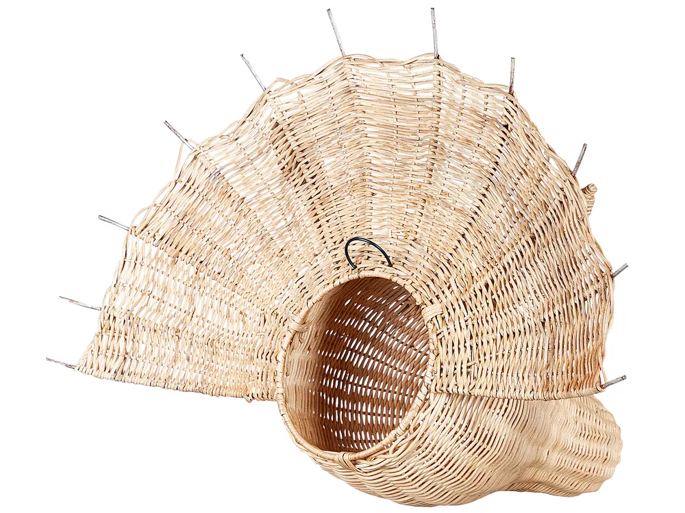 Wall Decor Dinosaur BIOKO Rattan 44 cm Natural_893796