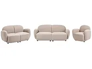 Bankenset 6-zits JULE Bouclé Beige_1125988